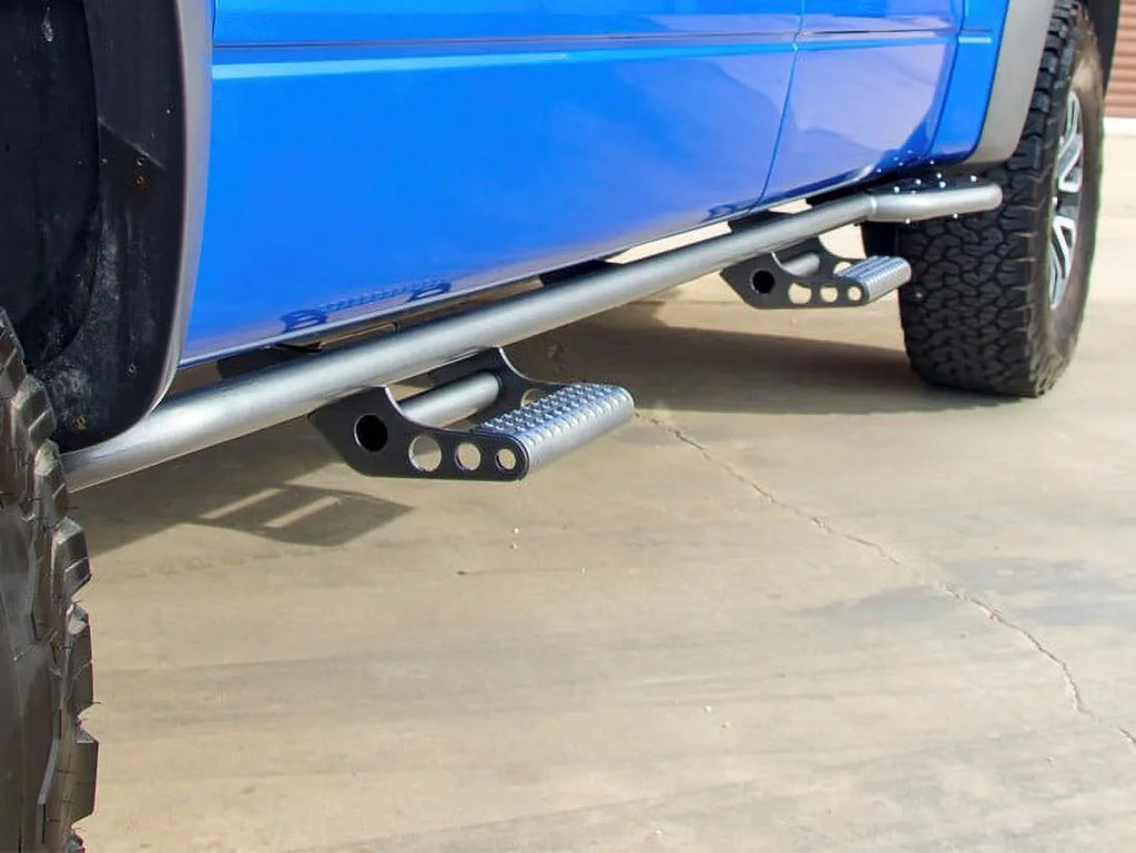 N-Fab by RealTruck Rkr Rails | Textured Black | T074Rkrqc | Compatible with 2007-2021 Toyota Tundra Double Cab All Beds,  Gas