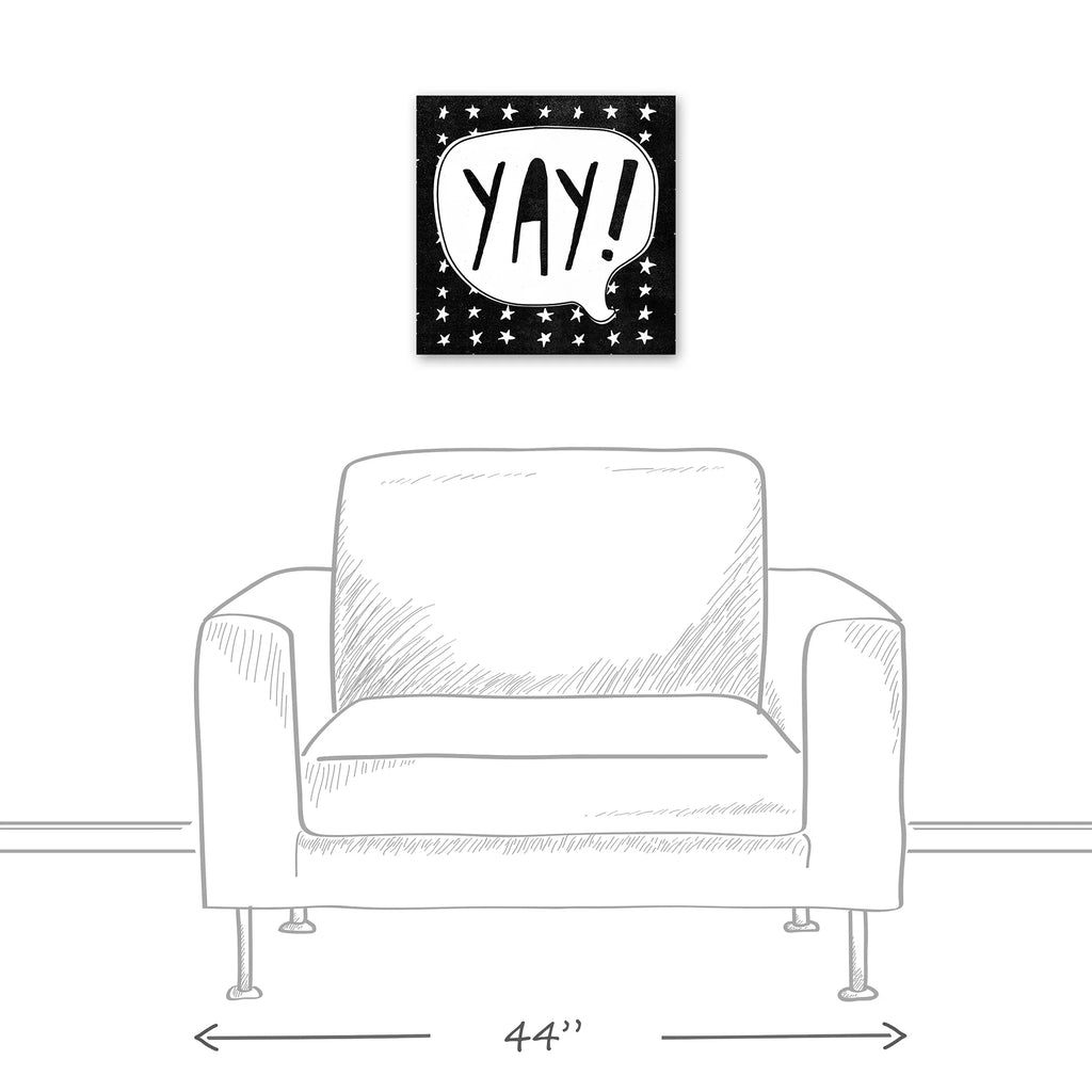 Creative Products Yay! 16x16 Canvas Wall Art