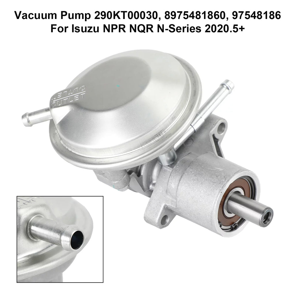 Vacuum Pump 290KT00030 8975481860 97548186 For Isuzu   N-Series 2020.5+