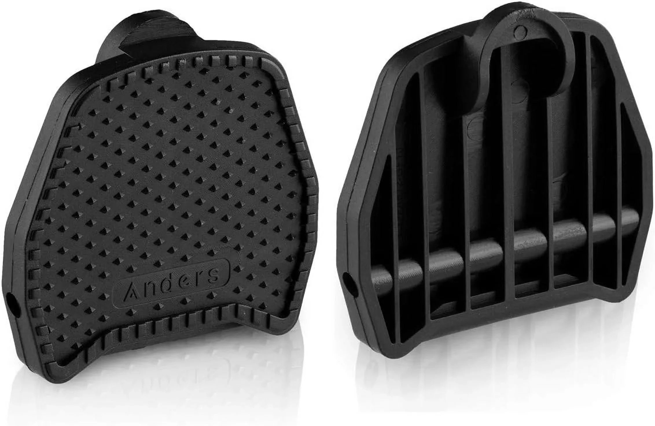 Clipless Platform Pedal Adapters for Shimano Wellgo  Speedplay Pedals, Road Bike Dual Cleat Adapters, Black