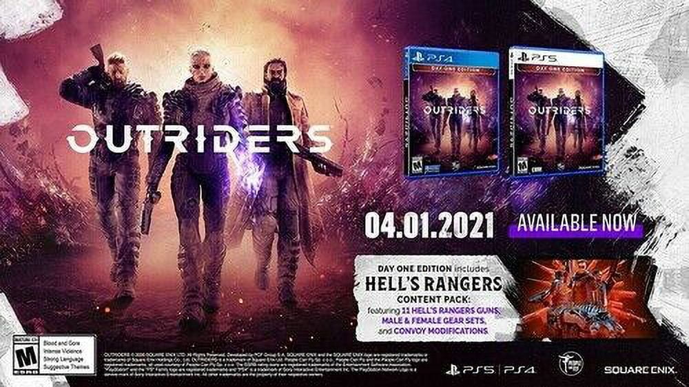 Outriders - Day One Edition for PlayStation 5 [New Video Game] Playstation 5