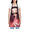 Demon Slayer Nezuko Kamado Waterproof Apron Home Decor For Kitchen/Cooking/Gardening/Painting//Baking/Chef/Craftsman