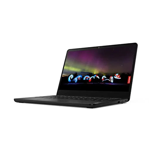 Lenovo Ideapad 14W Gen 2 14 Business Laptop | 14"  Anti-Glare Display |  3000 Series 3015e Processor | 4GB DDR4 64GB eMMC 128GB  Card |  Radeon Graphic  Win10 Pro Black +  Cable
