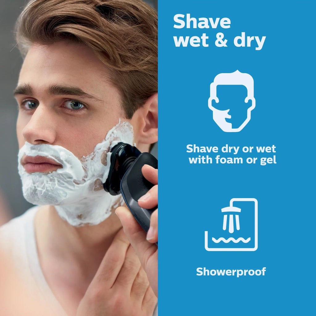 Philips Norelco 5300 Rechargeable Wet/Dry Electric Shaver S5203/81