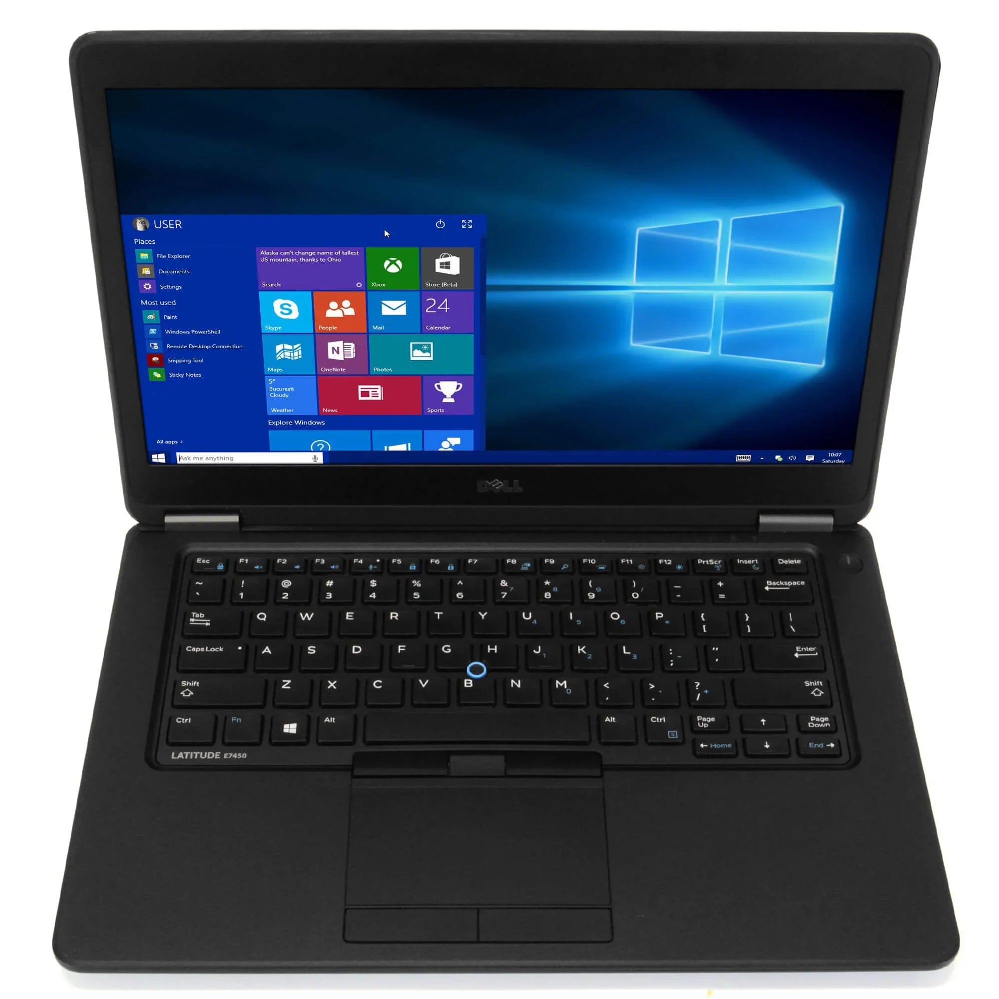 Dell Latitude E7450 Laptop Computer, 2.90 GHz Intel i5 Dual Core Gen 5, 8GB DDR3 , 500GB Hard Disk Drive ()  Hard Drive, Windows 10 Home 64Bit, 14" Screen Used