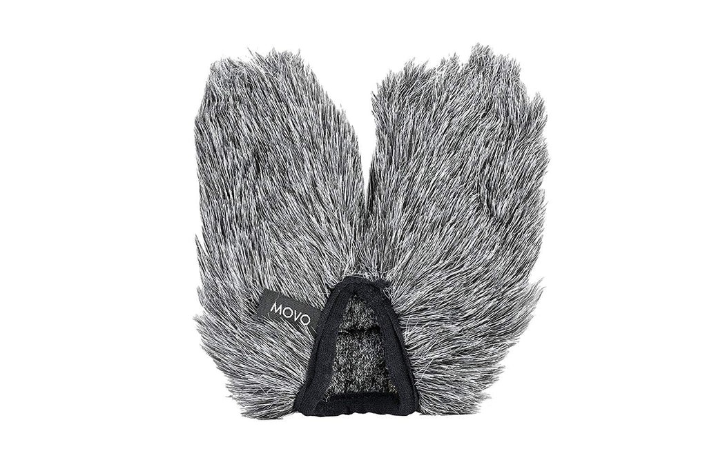 Movo -SM440 Furry Outdoor Microphone Windscreen Muff Custom Fit for Sennheiser  440 Compact Stereo Shotgun Microphone