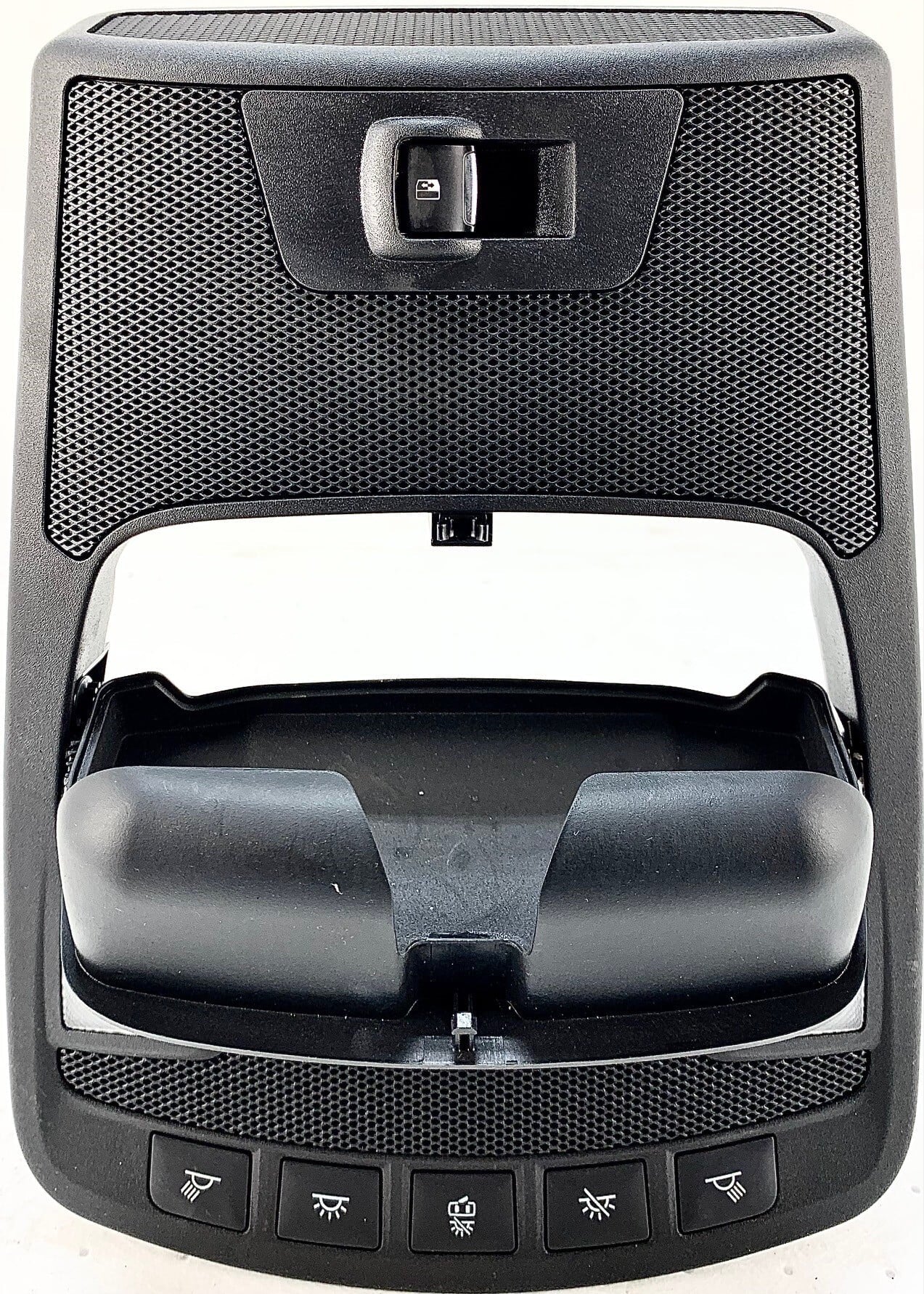 Pre-Owned 2015-2020 Ford F150 Overhead Roof Console w/ Power Sliding Rear Window Black  (Good)
