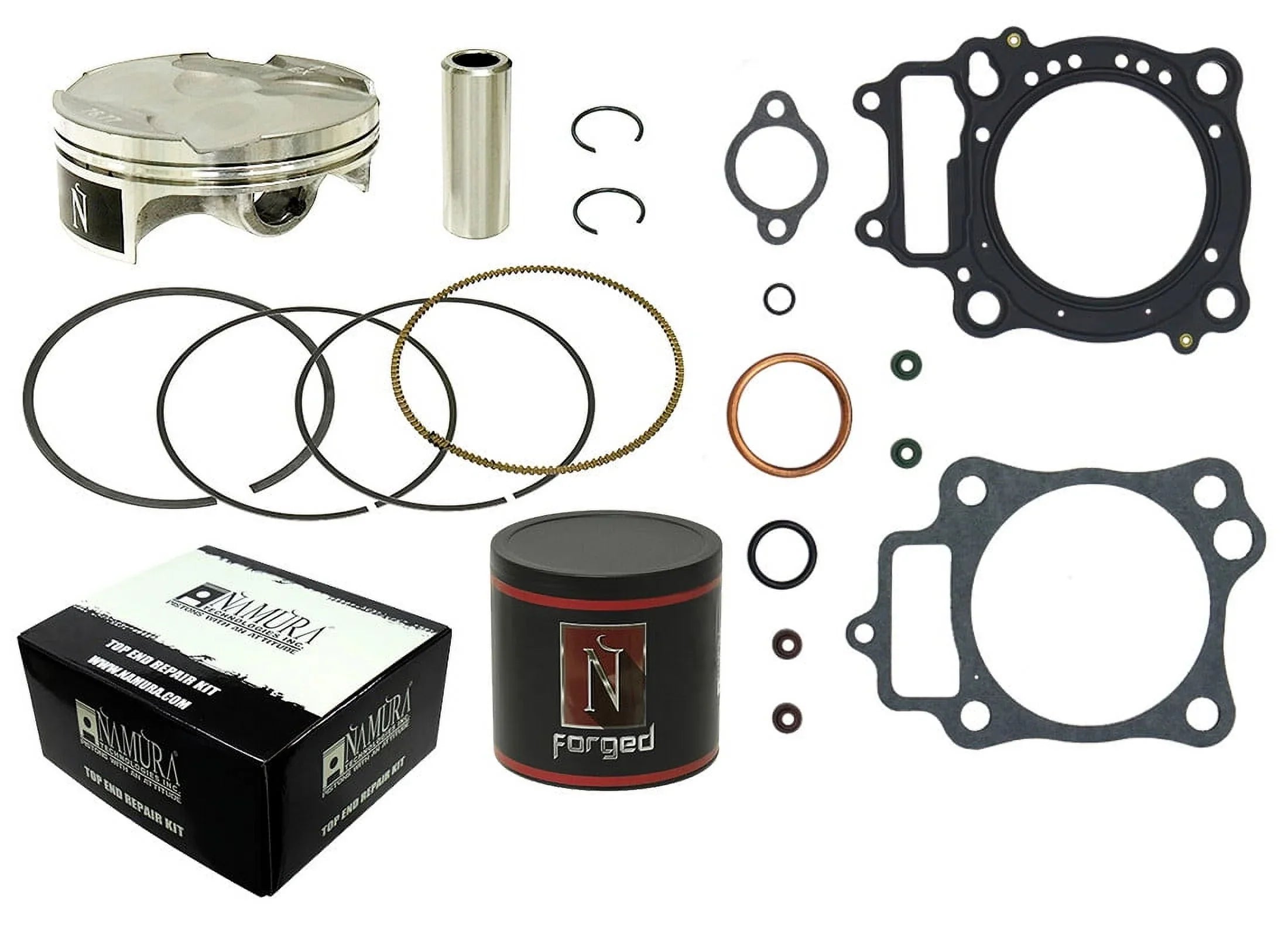 Namura Technologies -10039K Top End Repair Kit - Standard Bore 76.80mm, 13.2:1 Compression