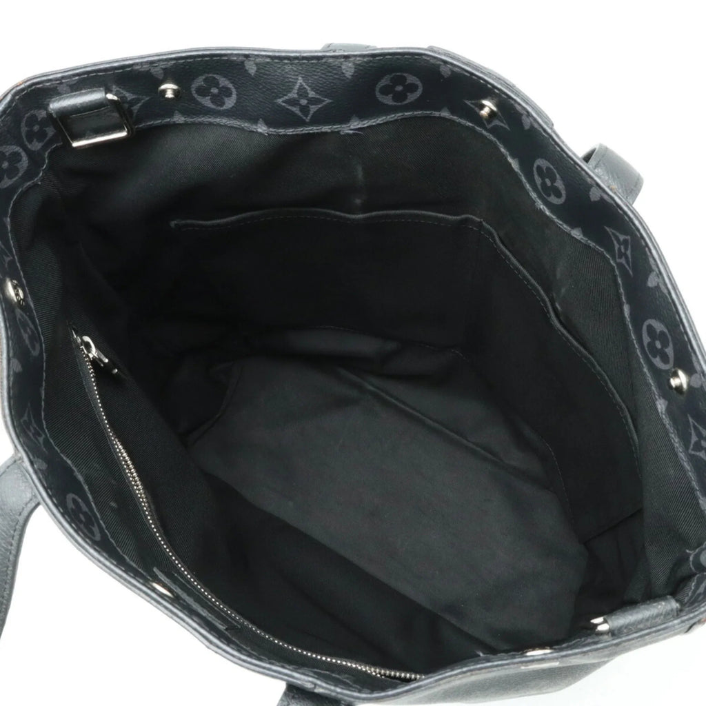 Pre-Owned   Louis Vuitton Taigarama Eclipse City Tote Bag Large Shoulder M30431 (Fair)