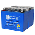 YTX12- 12V 10Ah  Replacement Battery Compatible with Honda 250 TRX250 FourTrax Recon 97-17 - 2 Pack