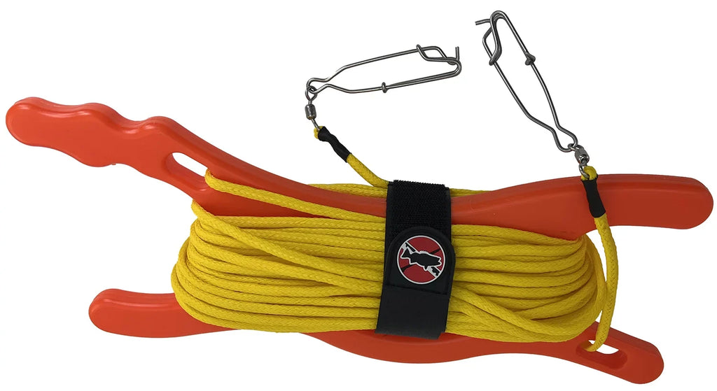 Float Line with Winder for Boating, Towing a Float or Buoy While Spearfishing Snorkeling and Scuba
