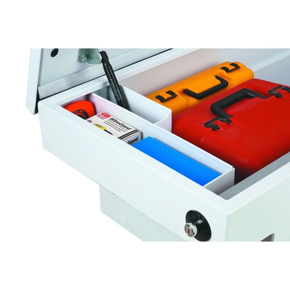 Crescent Jobox 58 1/2In Steel Innerside Truck Box White