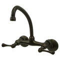 Elements Of Design Es3145l Chautauqua Double Handle 6" To 8-1/2" Center Wall Mounted High