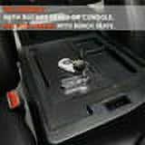 Center Console Gun Safe Storage Box Vault Compatible with 2007 - 2013 Toyota Tundra, 2008 - 2021 Toyota Sequoia