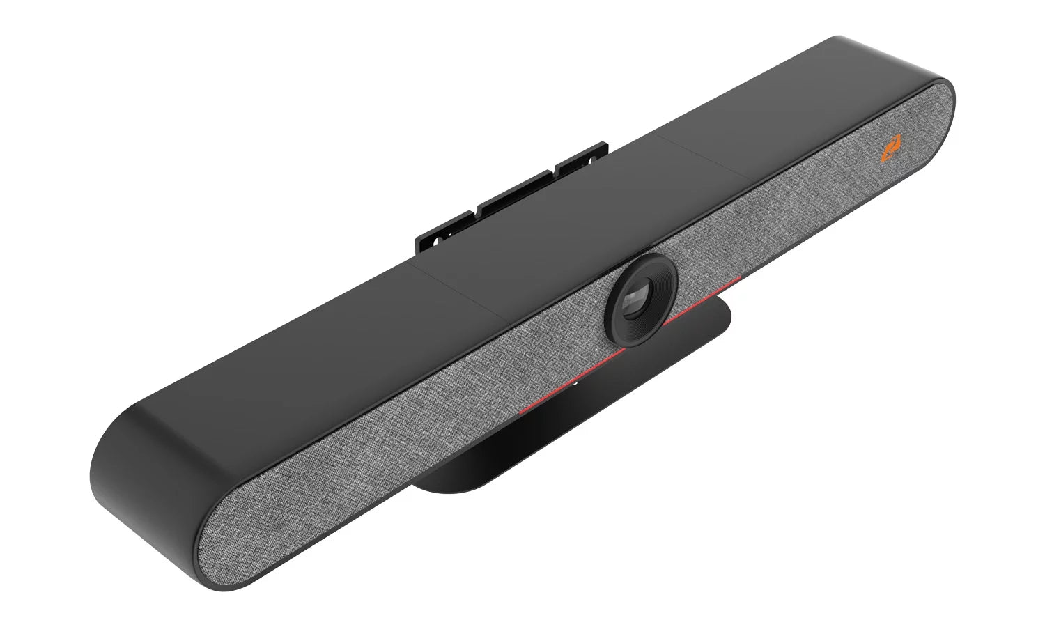 Intelligent 4K  All-In-One Auto Tracking Video Bar with /-C and 20W Speakers/6- Microphones (Black)