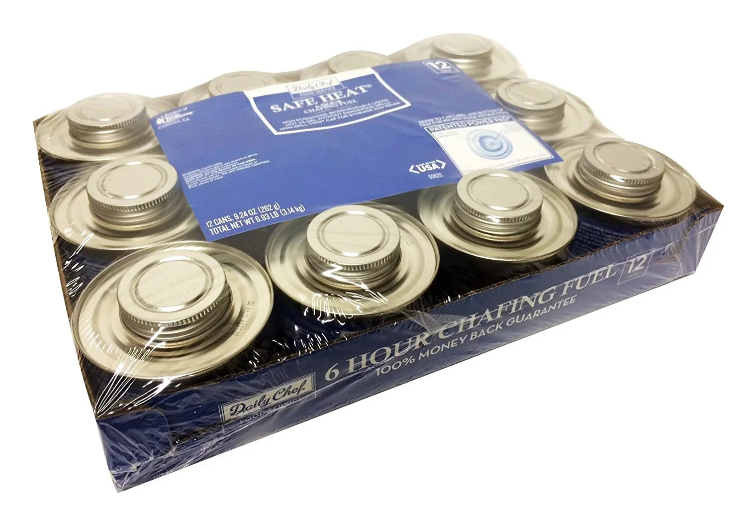 U46104s Bakers and Chefs Safe Heat Chafing Fuel, 12-pack