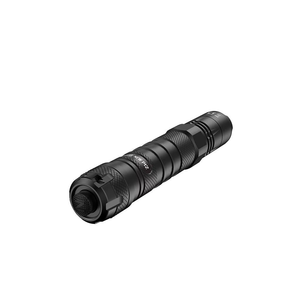 Nitecore New P12 Version  Flashlight - 1200 Lumens w/NL2150HPR Battery,  Cord, Offset Mount, RSW3 Pressure Switch,  and  3Amp Wall Adapter