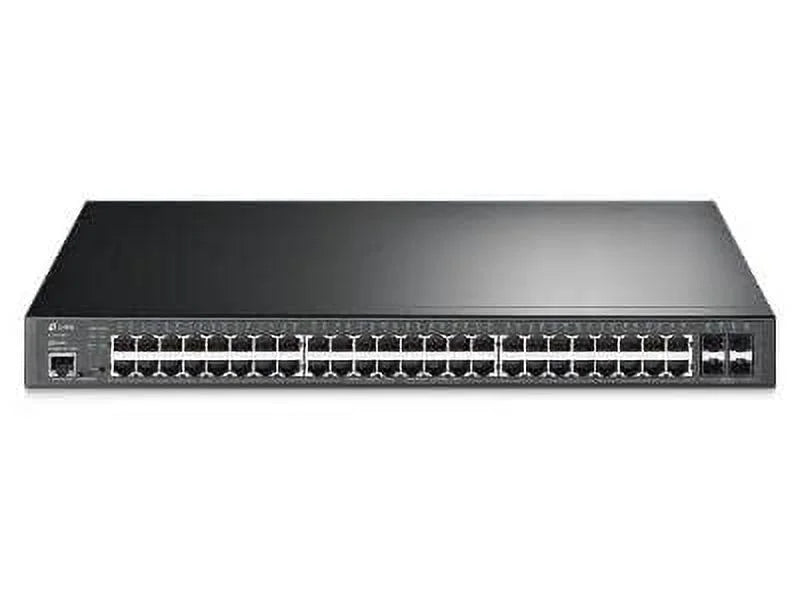 '-SG3452XP Jetstream 48-Port Gigabit and 4-Port 10GE + L2+ Managed Switch with 48-Port PoE+ Port: 48 Gigabit PoE+, 4 10G + Slots, 802.3at/af, 500 W PoE