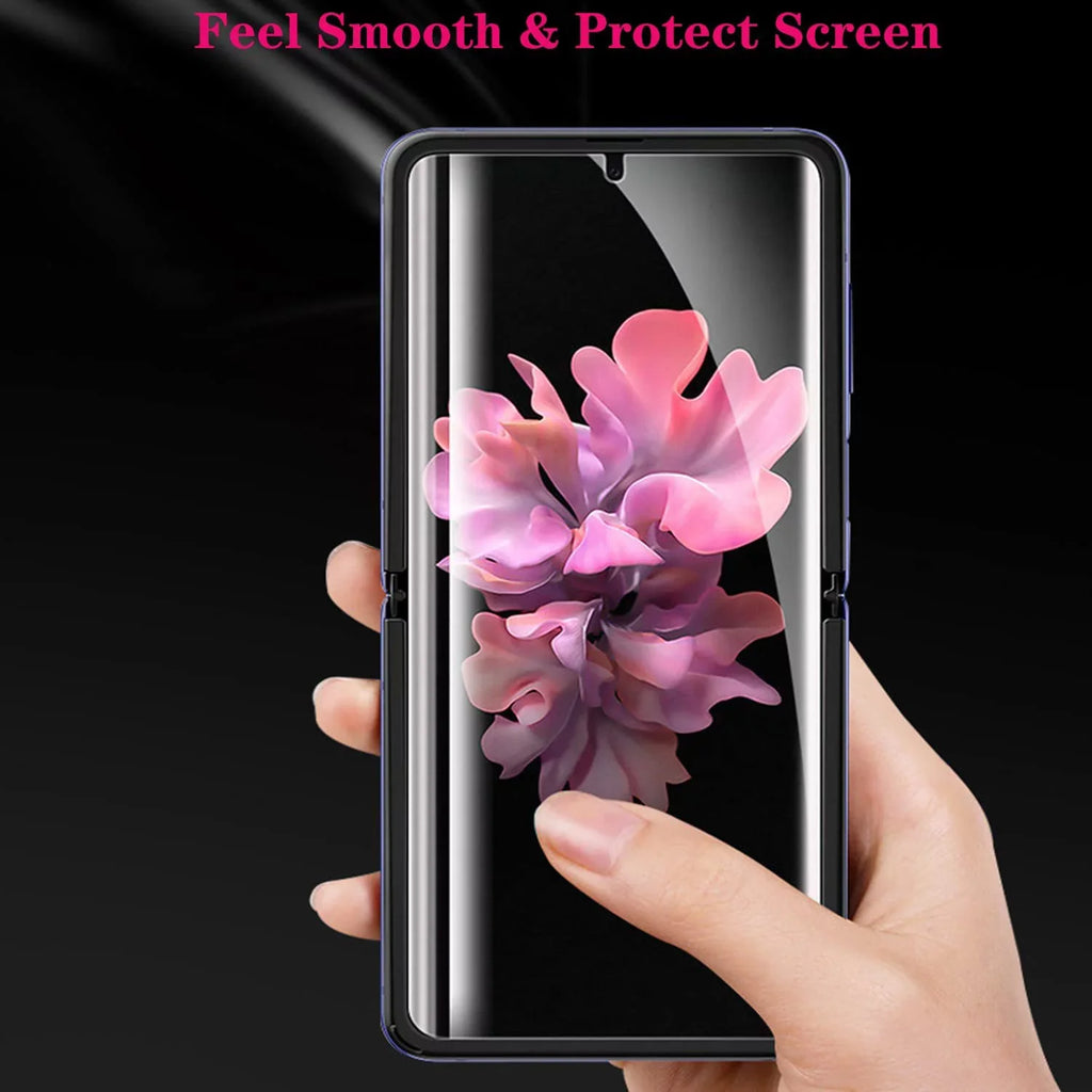 [3 Pack]Screen Protectors Compatible with Samsung Galaxy Z Flip 4 5G 2022, 3 Pack Inside Screen Self-Healing  Film