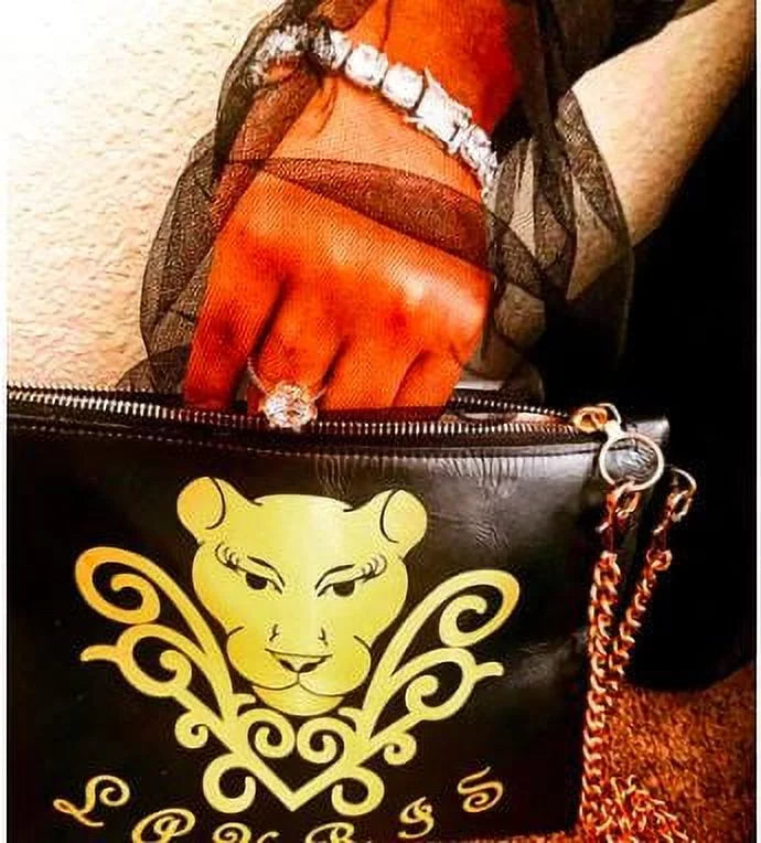 Lauris Couture Logo Purse