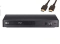 BP175 Streaming 1080p  Audio Blu-ray Player with Streaming Services, for Holiday Family, with Ethernet Port, , Remote Control, Black with High Speed 6FT  Cable