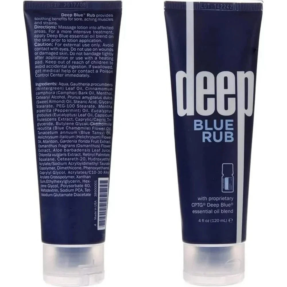 3PACK，Deep Blue Rub Body Cream Doterra_4 floz./120 mL - Brand  ( 01/26)