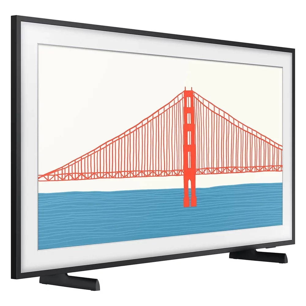 Samsung QN65LS03AA 65 inch The Frame  4K Smart  2021 Bundle with Premiere Movies Streaming 2020 + 37-100 inch  Wall Mount + 6-Outlet Surge Adapter + 2x 6FT 4K  2.0 Cable