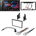 KIT4898 Bundle for 2005-2007 Nissan Frontier W/ Pioneer Double  Car Stereo with Bluetooth/Backup Camera/Installation Kit/in-Dash / / 6.2"  Touchscreen Digital Media Receiver