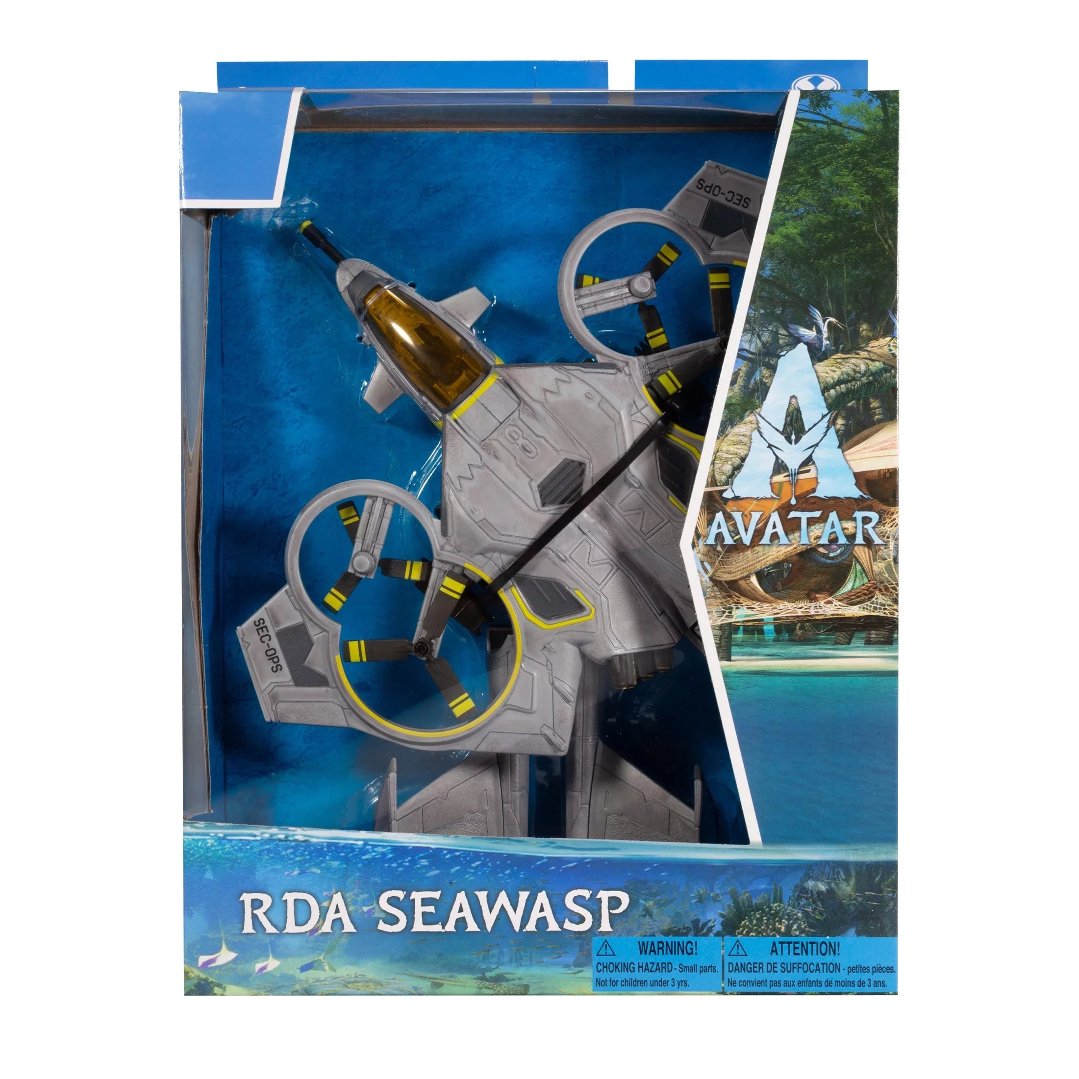 Disney Avatar Large Deluxe Creature - A2 Sea Wasp Heli/ Pilot