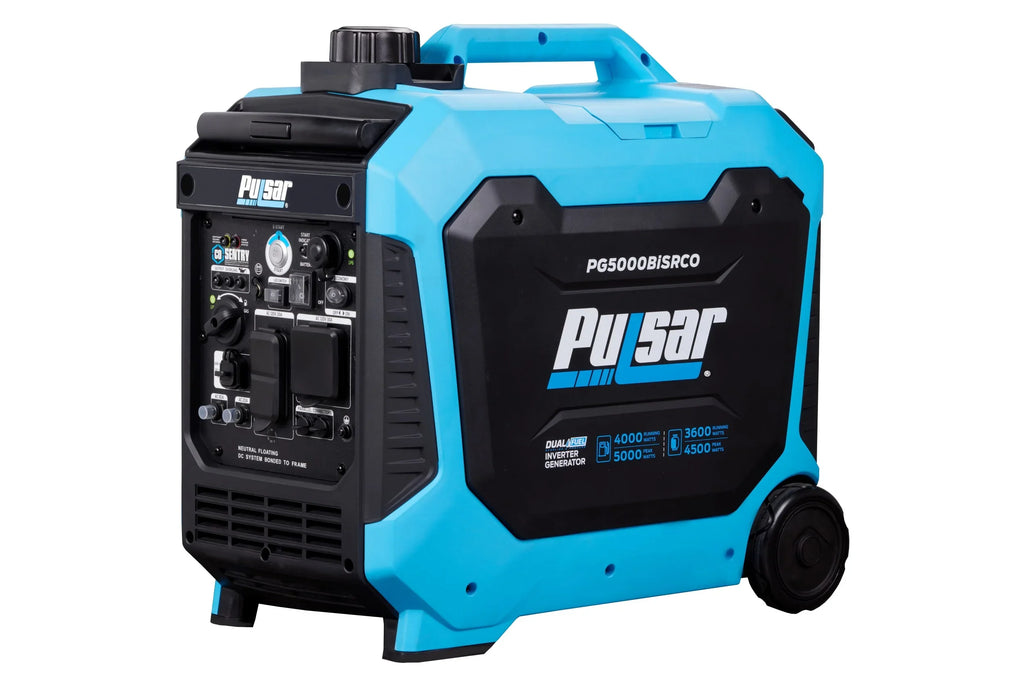 Pulsar 5000-Watt Dual Fuel  Ready Inverter Generator with Remote Start and  Sentry