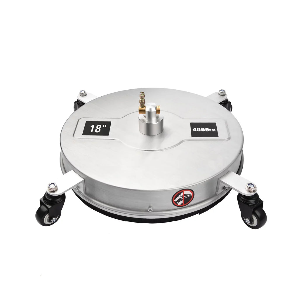 Dazzduo Hand Push type electric floor clean machine,Quick 4 Wheels Pressure Pressure 2 Pressure Cleaner Stainless Nozzles 2 Wands Stainless Steel Power 4 Wheels 2 Stainless Steel Power 1/4