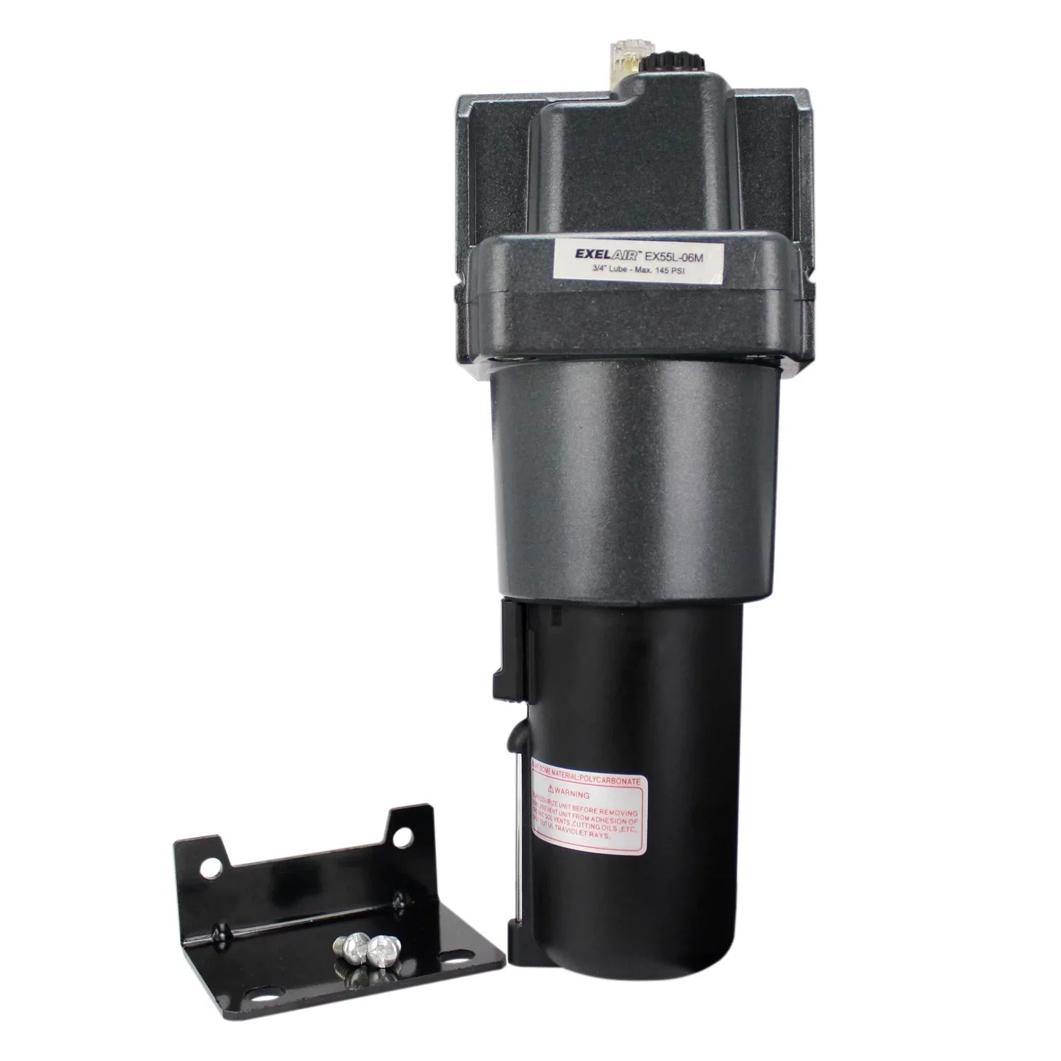 ™ by Milton  (High Flow) Air Lubricator - 3/4"  - Metal Bowl, Automatic Float (EX55L-06M)