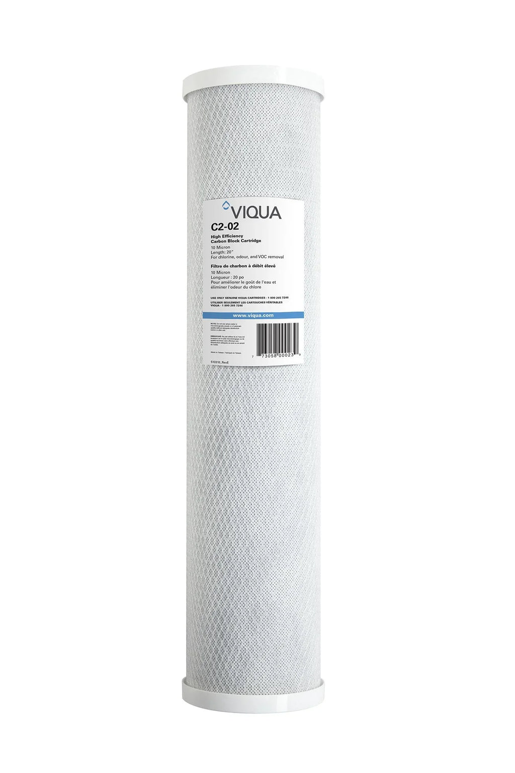C2-02 Whole House 20 x 4.5 Inch 10 Micron Coconut Carbon Water Filter for  IHS12-D4, IHS22-D4, and IHS22-E4 Systems
