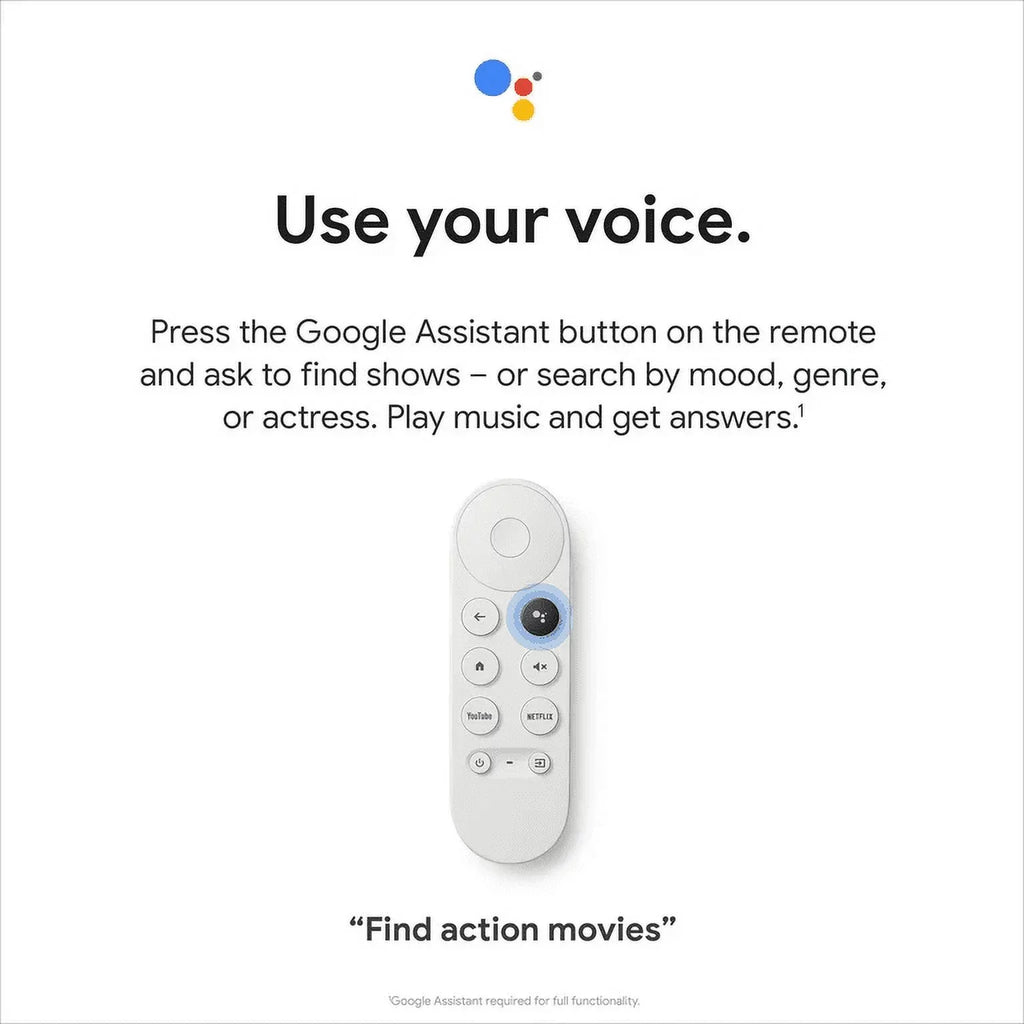 Restored Chromecast with Google  () - Streaming Device (Refurbished)