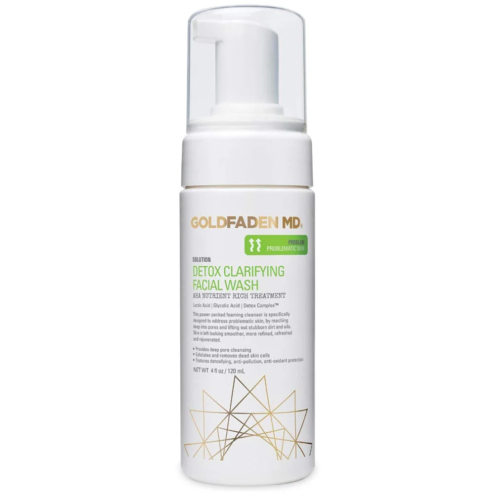 Goldfaden  Detox Clarifying Facial Wash, 4 fl oz