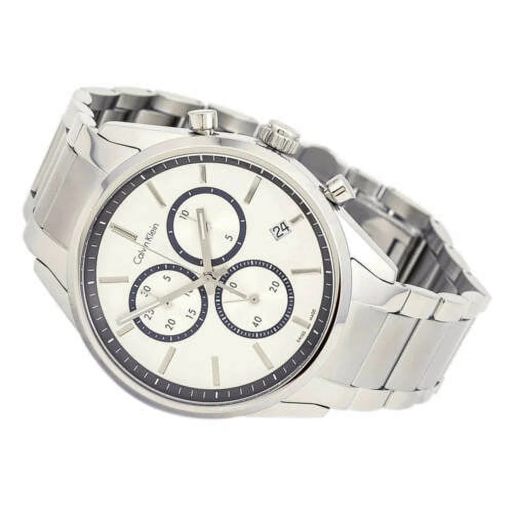 Calvin Klein Men's watch formality chrono (former utility Chrono) Swiss  manufactured quartz K4M27146 Men