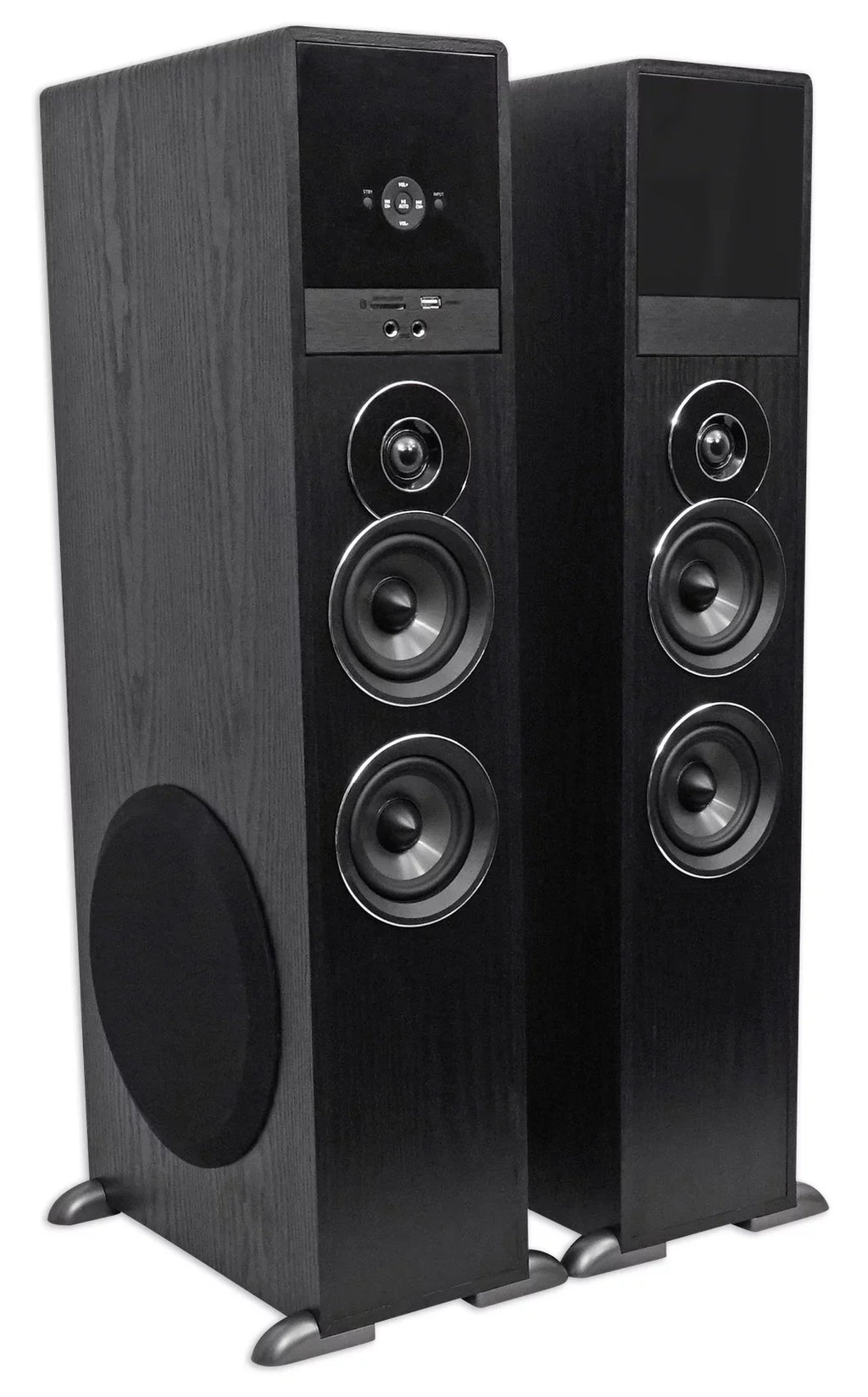 Audio Technica -3212/C710DE2 Wireless Handheld Mic+Tower Home Theater Speaker