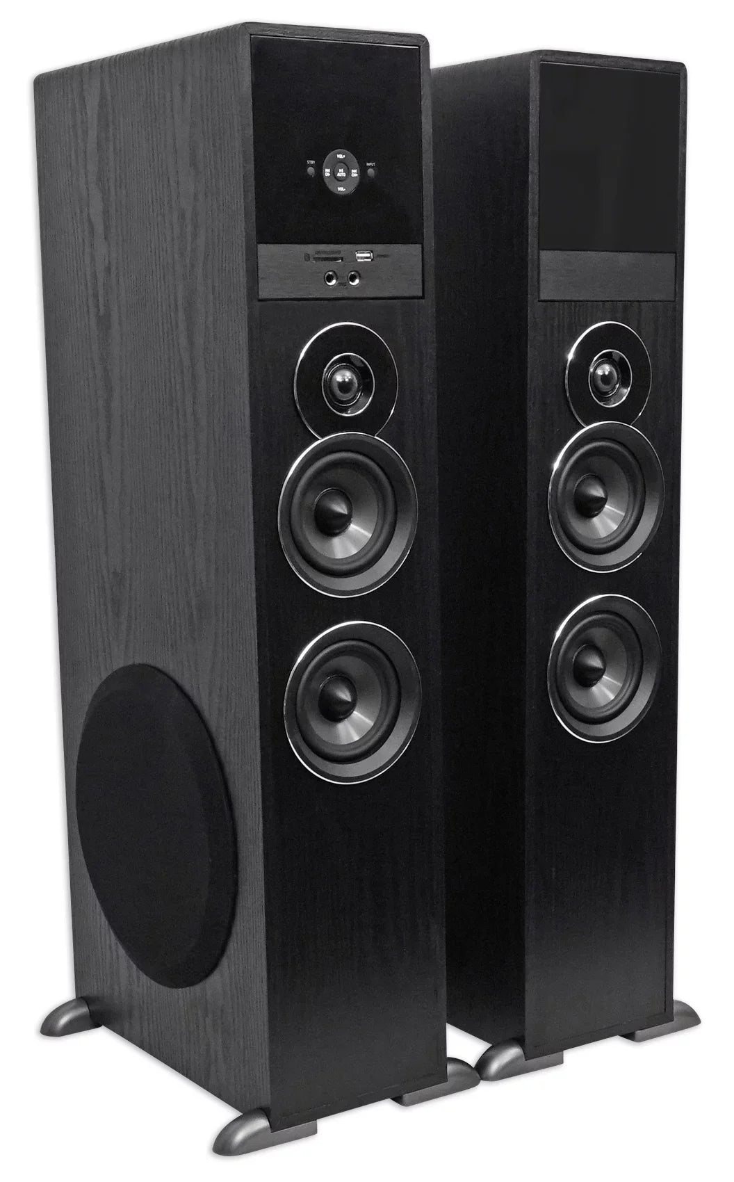 Audio Technica -3212/C710DE2 Wireless Handheld Mic+Tower Home Theater Speaker