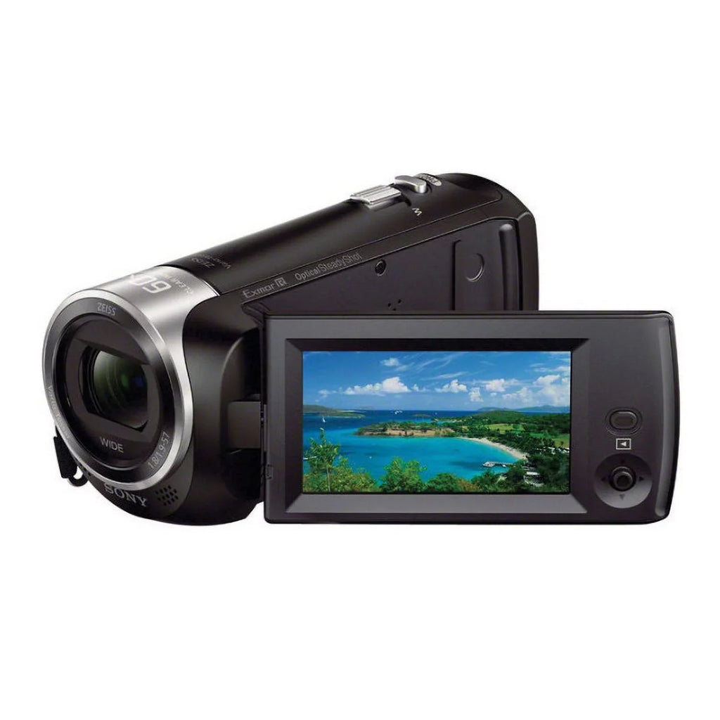 Sony Handycam 1080p Full  Camcorder with Exmor R  Sensor (Black) Bundle
