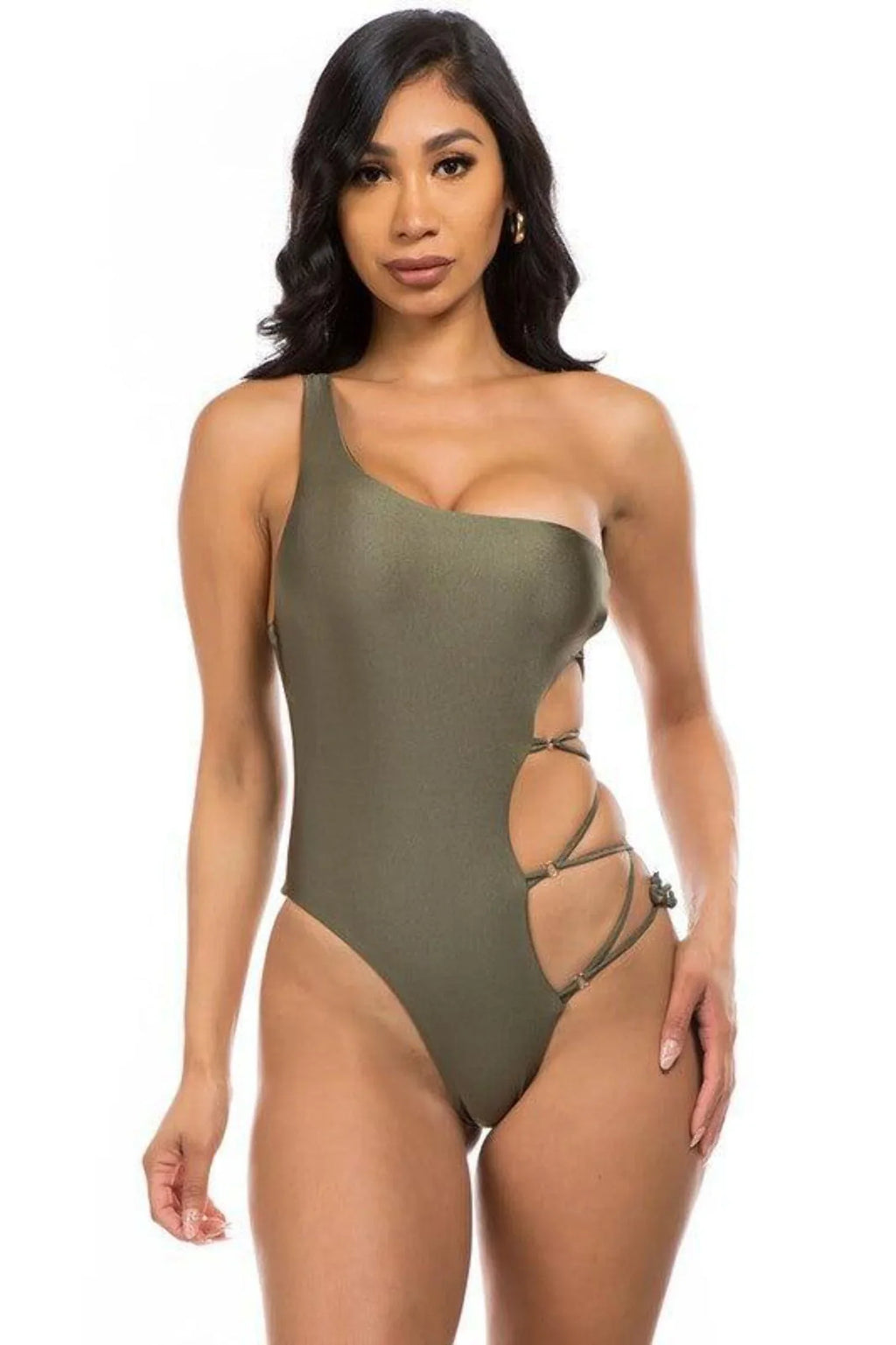 One Piece Sexy Cut Out Bathing Suit