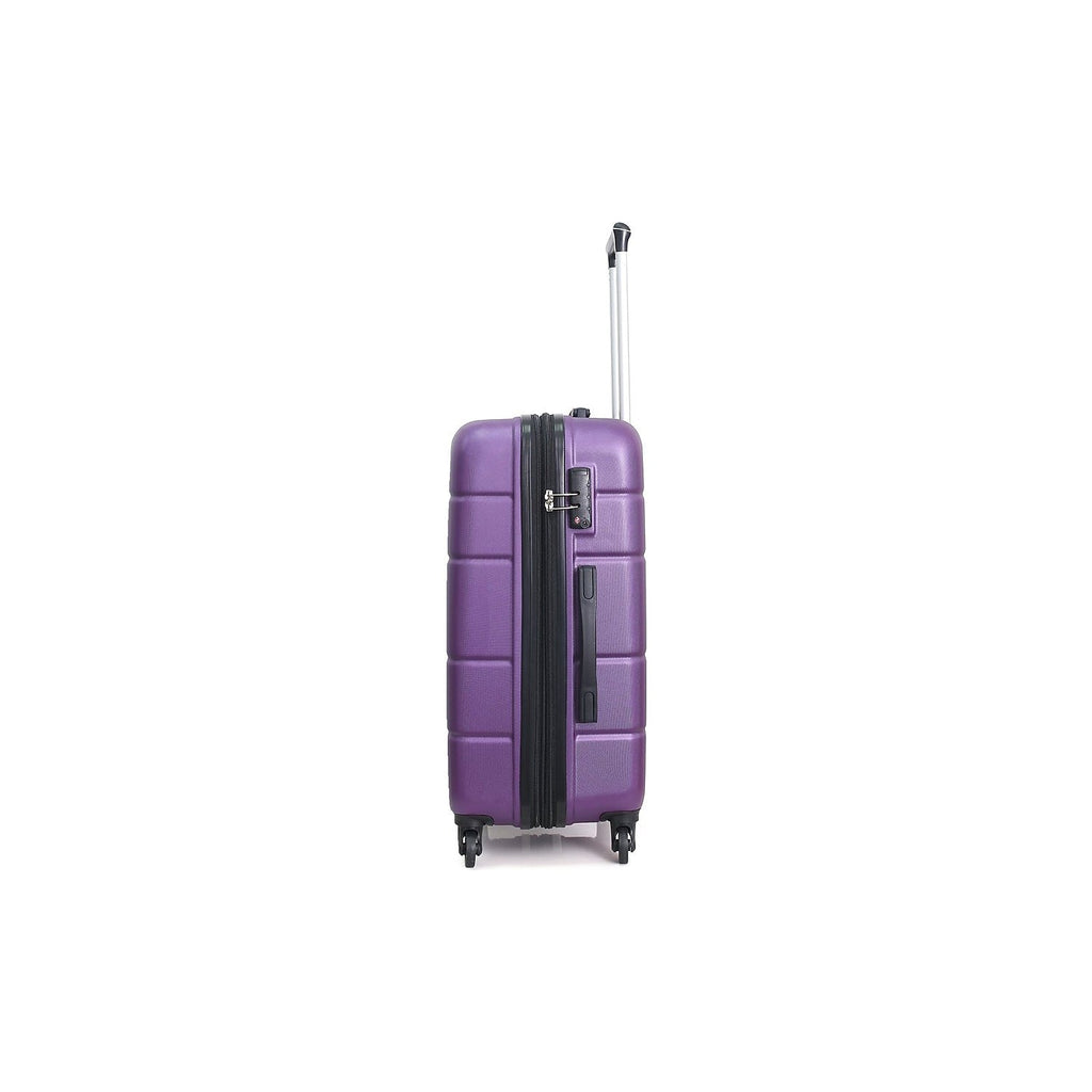 Plastic Carry-On Luggage Purple (DKROD00S-)