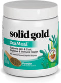 Solid Gold SeaMeal Multivitamin for Dogs & Cats - Grain Free Kelp Supplement - Digestive Enzymes for Dogs - Gut Health & Immune Support - Healthy Skin & Coat - Omega 3 & Superfood Powder - 5 oz