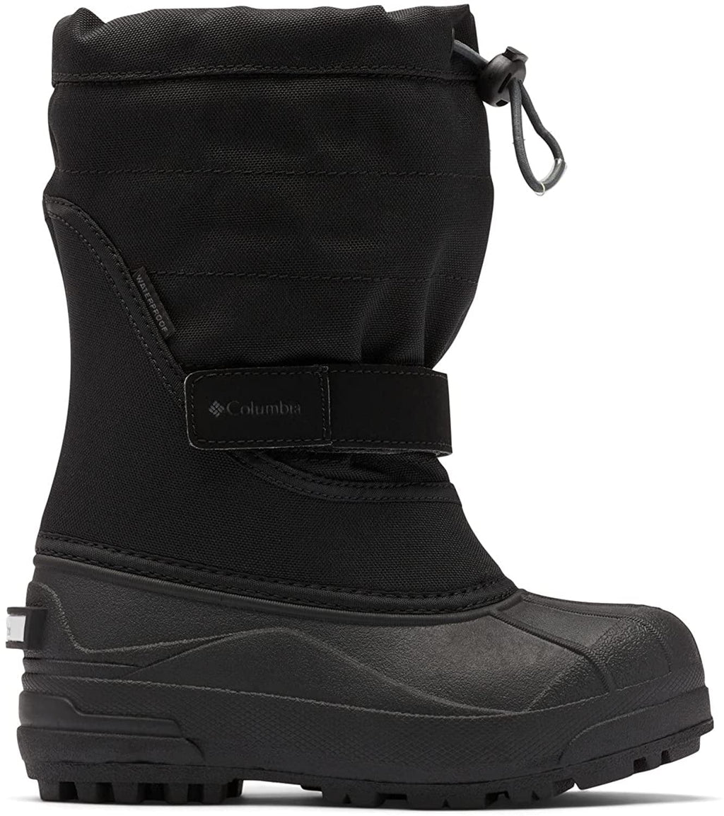 Columbia Unisex-Child Powderbug Plus Ii Snow Boot Toddler 1-4 Years 5 Toddler Black/Graphite