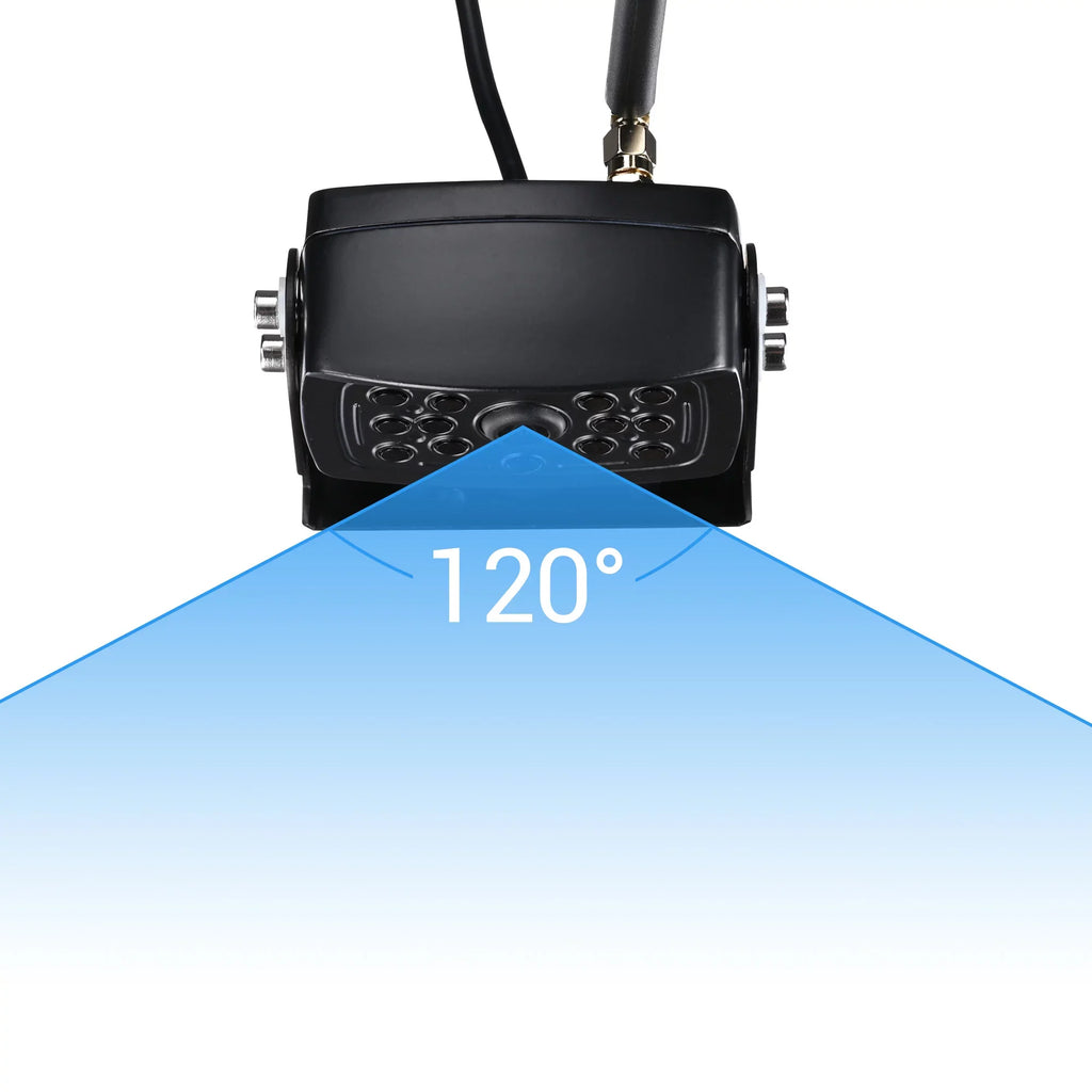 Yescom Wireless Backup Camera WiFi Rear View Waterproof Wide Angle Digital Signal for Trailer Truck  Camper Compatible with iPhone Android