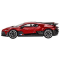 Bugatti Divo Metallic Limited Edition 1-64 Diecast Model Car, Red & Carbon