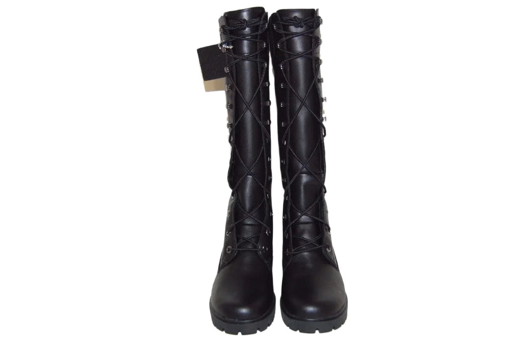Timberland Women Premium 14 Inch Black Medium Leather Boot 28398  Size 5