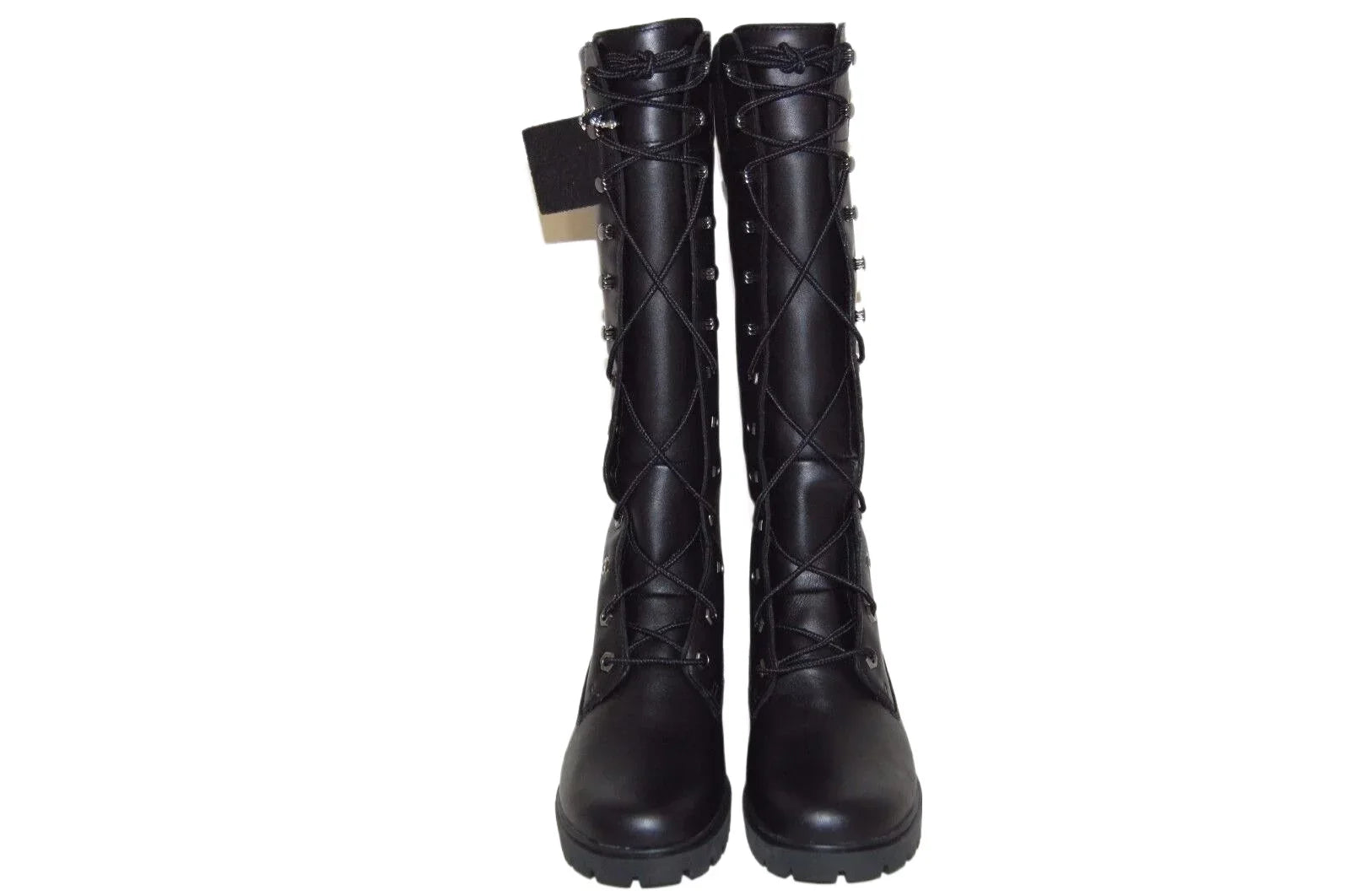 Timberland Women Premium 14 Inch Black Medium Leather Boot 28398  Size 5