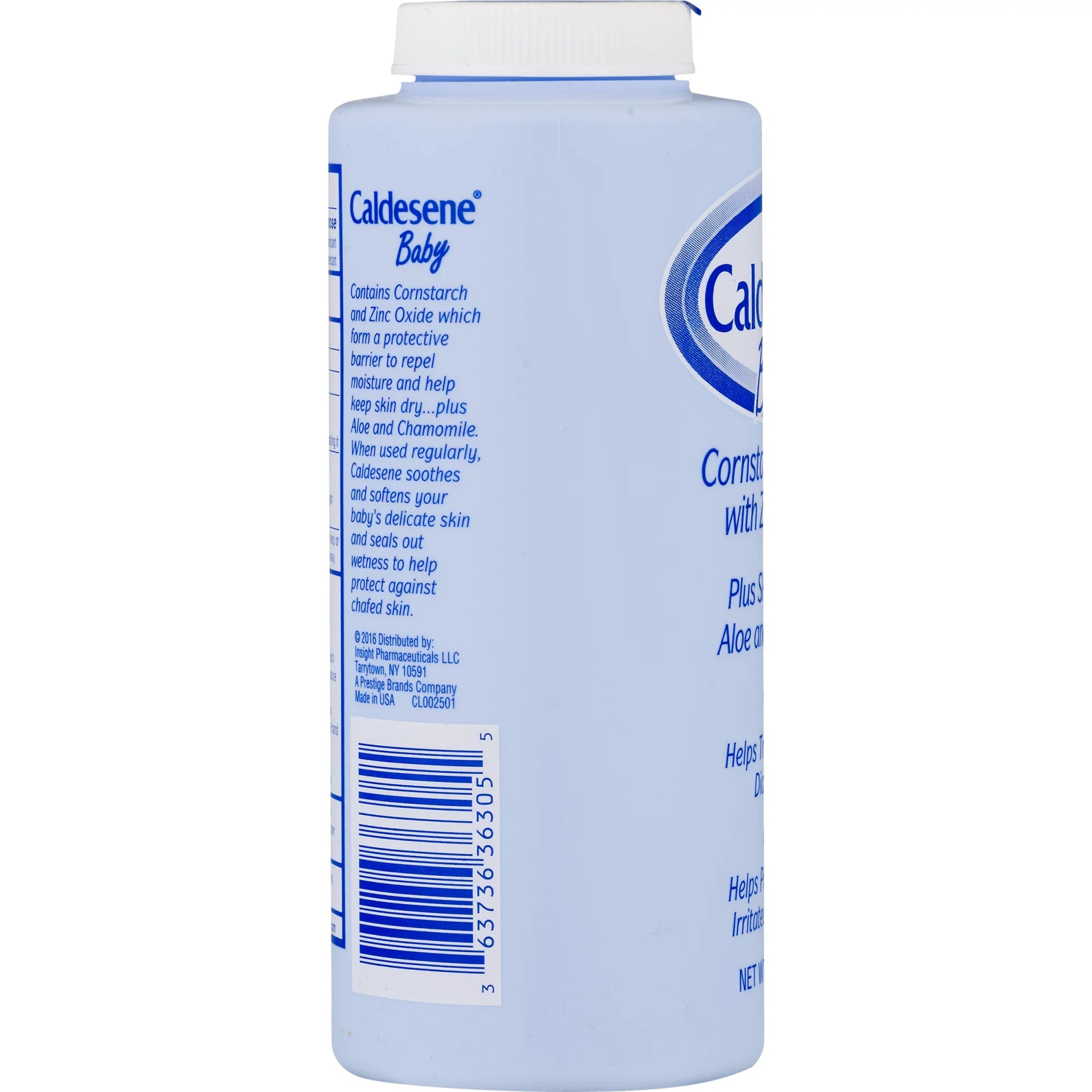 Caldesene Baby Cornstarch Powder With Zinc Oxide 5 oz (Pack of 4)