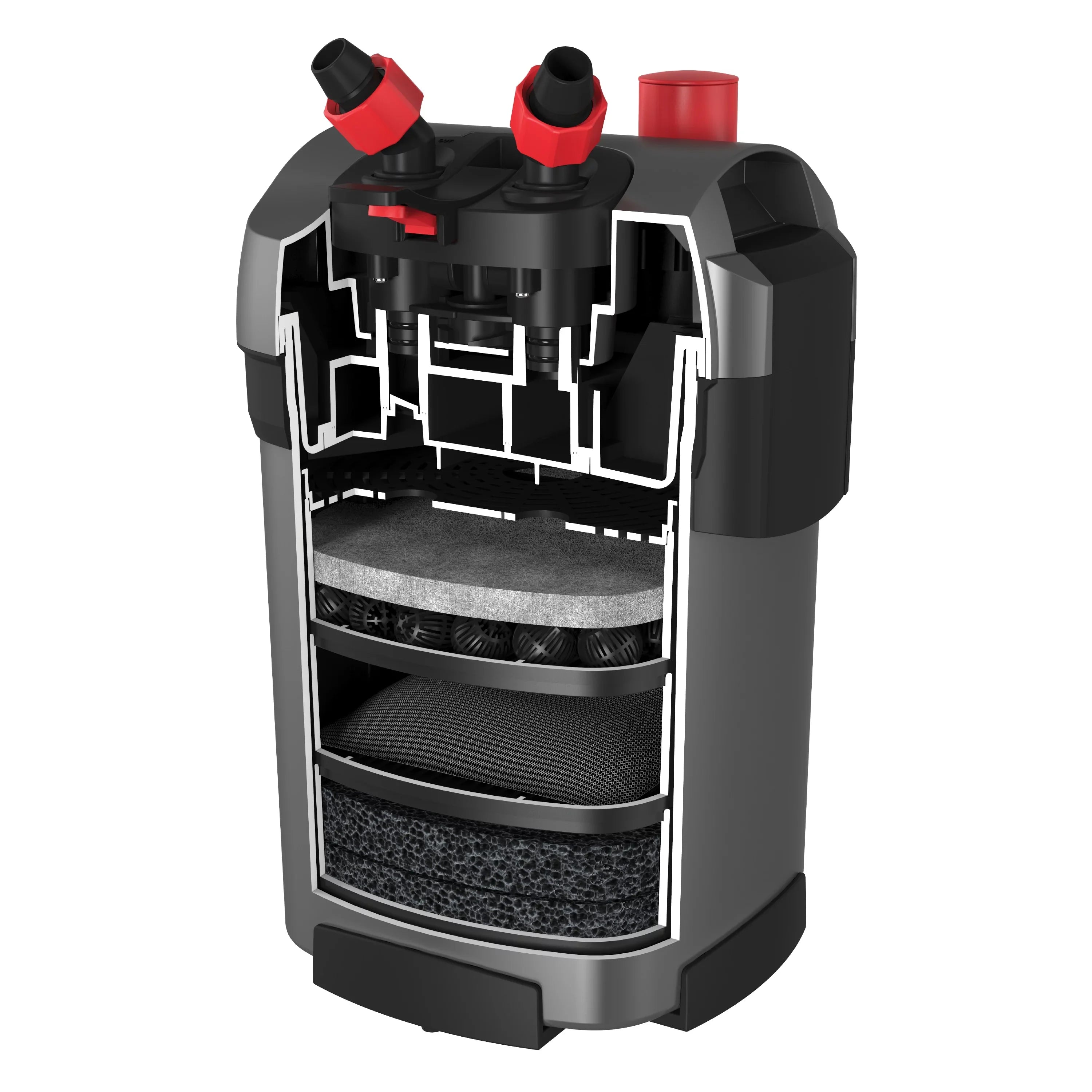 Marineland Magniflow Canister Filter 220  for Aquariums, Easy Maintenance