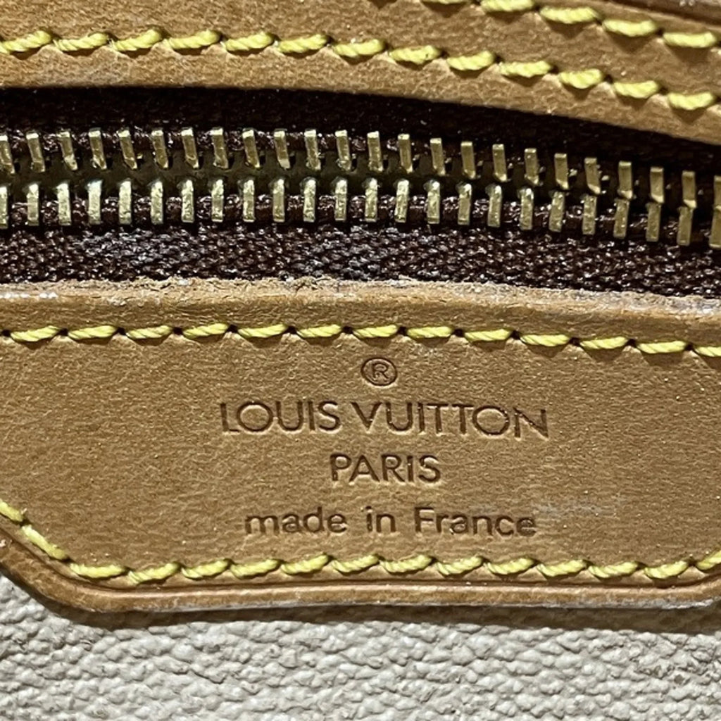 Pre-Owned Louis Vuitton Monogram Petit Baguette  M42238 with Pouch Bag Tote Shoulder Ladies (Fair)